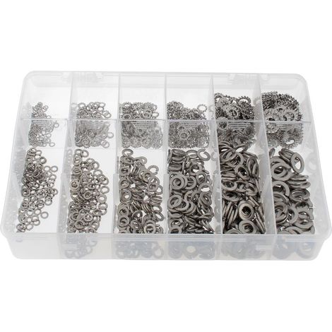 Coffret de 1150 Rondelles "W" + "AZ" Inox A2