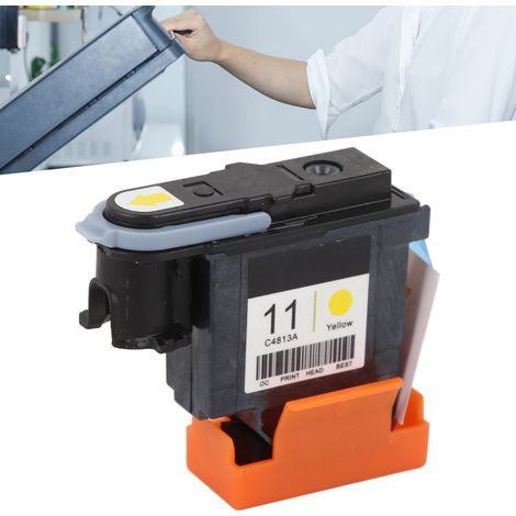 Ugello di stampa giallo in ABS per stampanti HP Designjet 100/110/111/500/510/800/813/850 (1/4)