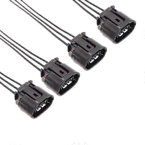 Faisceau de 4 connecteurs de bobine d'allumage compatibles avec Mitsubishi Outlander 3.0L et Lancer 2.0L/2.4L Edition 0702 (1/4)
