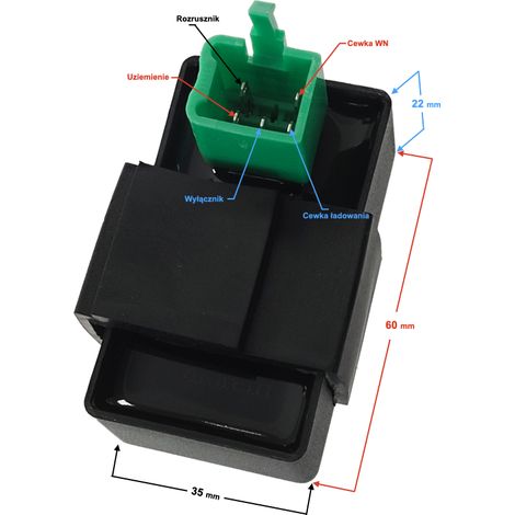Modulo di accensione per ciclomotore 4T Sprint (1/4)