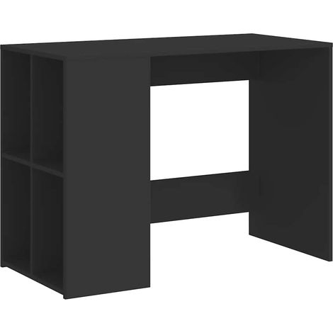 Maison Exclusive - Schreibtisch Schwarz 102x50x75 cm Holzwerkstof