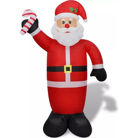 Babbo Natale Gonfiabile 240 cm vidaXL