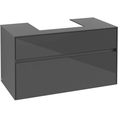 Villeroy & Boch Collaro Waschbeckenunterschrank, 2 Auszüge, (1/2)