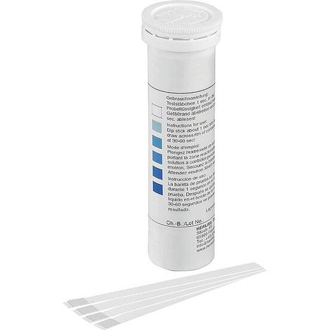 Teststäbchen H²O² 0-50mg/l 100 Stück in Dose