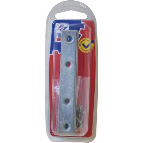 PIASTRA RETTA DI UNIONE ZN BL.4 PZ - 100X15 MM