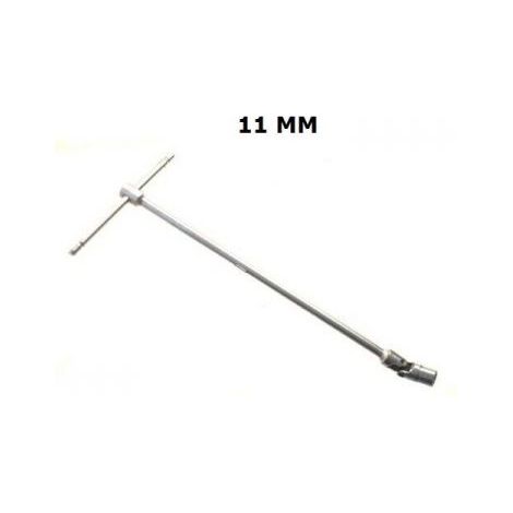 CHIAVE A T CON SNODO SNODABILE MISURA 11 MM MANICO SCORREVOLE