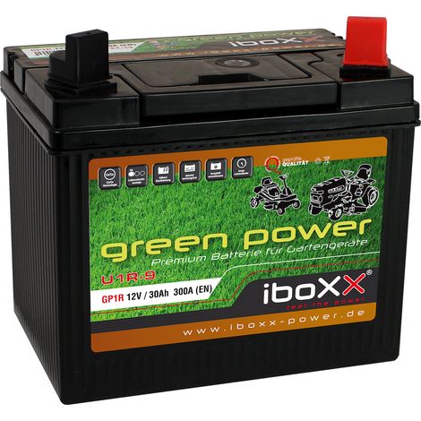 Premiumbatterie Gartenger. 12V 30Ah Kaltstart A (EN-Norm):300