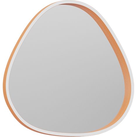 Ecaris A/P Lampada da Parete Specchio con Led 25W+5W CCT 3000K-4000K Dimmerabile, Struttura Alluminio Arancio Bruciato - Gealuce (1/3)