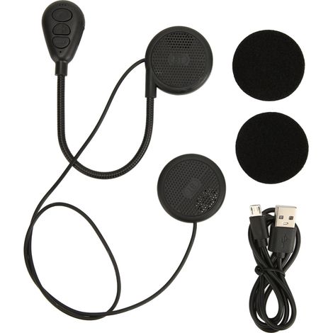 Casque M5H Bluetooth Réducteur de Bruit Multifonction pour Moto avec Écouteurs Intégrés (1/5)