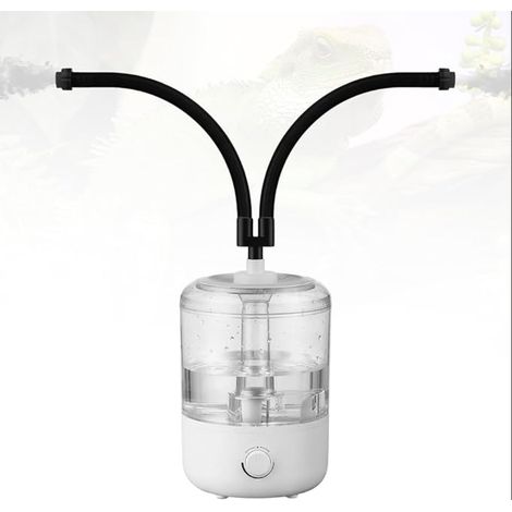 Humidificateur pour Reptiles 4L - Brumisateur Ultrasonique Silencieux à Double Tuyau Rétractable pour Terrarium, Amphibiens et Plantes Tropicales (1/5)