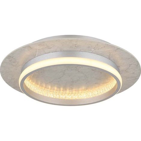 Deckenlampe Deckenleuchte Wohnzimmerlampe Kristalle dimmbar Fernbedienung LED