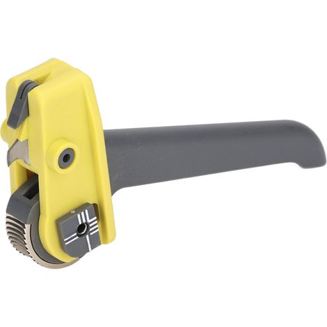 Pince coupante pour câbles à fibres optiques, manche longitudinal en nylon, dénudeur de fils en acier à haute teneur en carbone pour usage industriel (1/5)