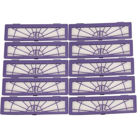 Packung mit 10 Ersatzfiltern für Neato Botvac Connected D3 D4, Botvac D-Serie D75 D80 D85 und Botvac-Serie 65 70E 75 80 85 Hochleistungsfiltermodelle (1/4)
