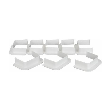 Passage de mur 110x75 blanc pur 9010 (X 8) - DIFF (1/2)