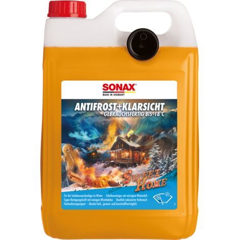 Sonax Scheibenfrostschutz Sweet Home 5l Antifrost + Klarsicht gebrauchsfertig -18°C Scheibenfrostschutz