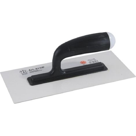 Frattone americano liscio con manico in abs idoneo per graffiato 13 x 28 cm -Bianco (1/5)