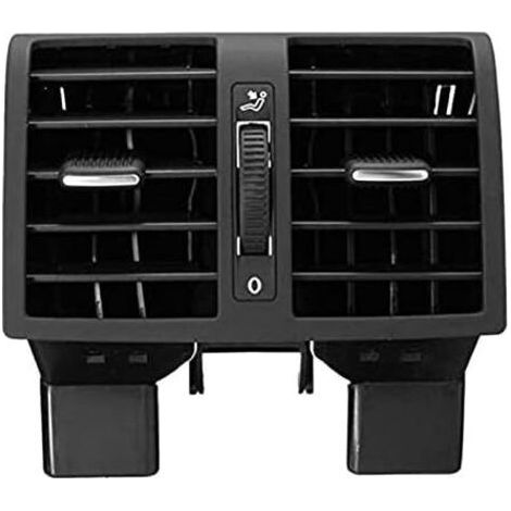 Sollbry – Grille d'aération arrière pour console centrale Touran 2003-2015 – Compatible Caddy 2004-2015 – Installation facile – Matériau plastique noir - 1TD819203 (1/5)