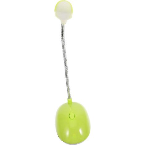 Lampe de table pliable, lampe de bureau portable, lampe de lecture pour protéger les yeux, verte (1/5)