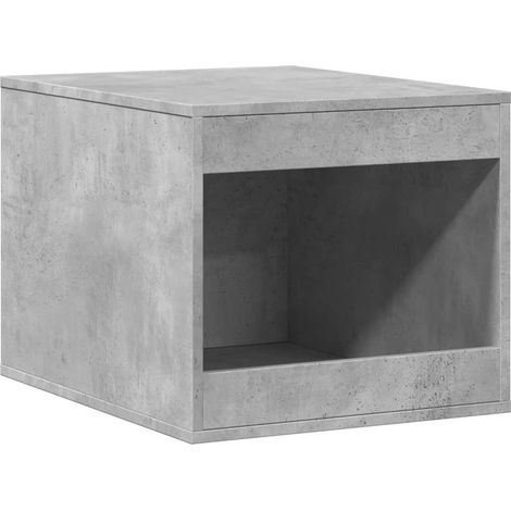 Maison Exclusive - Mueble arenero de gatos madera gris hormigón 4