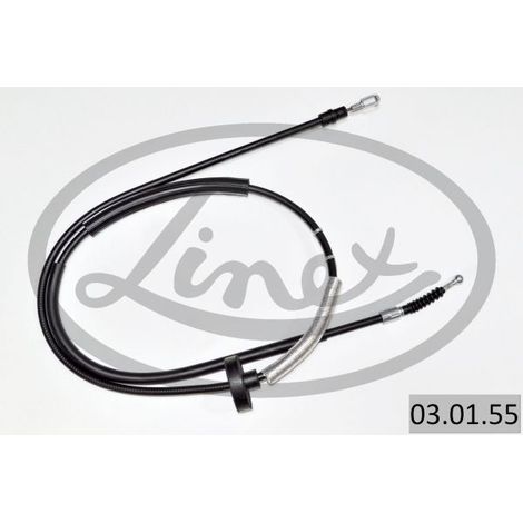 Tirette à câble, frein de stationnement LINEX 03.01.55 AUDI 8E0609721AF