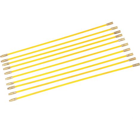 10-teiliges 4 mm Glasfaser-Zugseilset für elektrische Kabel (Zug- und Druckset) (1/5)