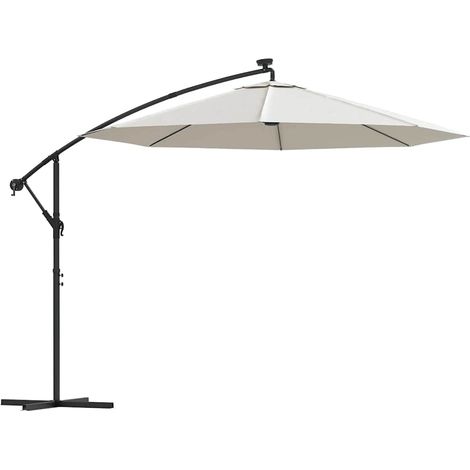 Maison Exclusive - Sonnenschirm Ampelschirm mit LED-Beleuchtung 3 (1/5)
