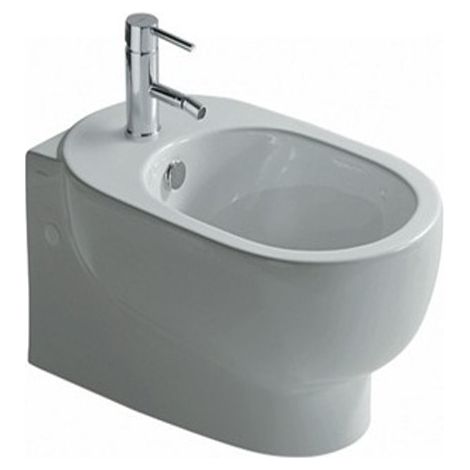 Bidet Galassia M2 46cm Sospeso Profondità Ridotta 46x35 bianco