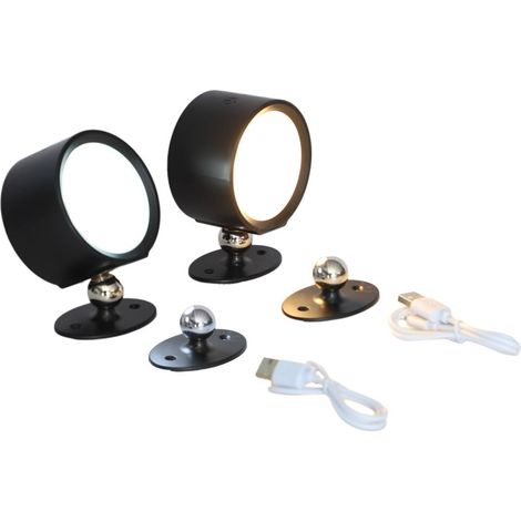 sweeek - 2er-Set wiederaufladbare Lampen für eine Pergola
