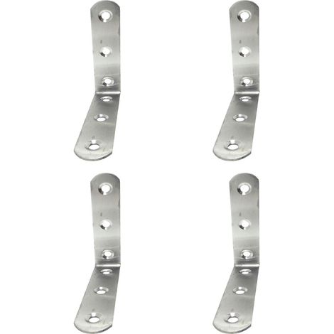 Ángulo refuerzo an24, acero inoxidable, 80 x 80 x 19 mm. 4 unidades (1/5)