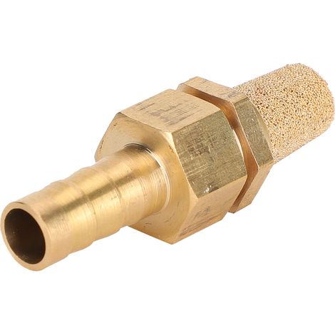 Pierres à bulles en grès doré de 8 mm pour aquarium, accessoire pour pompe à oxygène et aération (1/5)