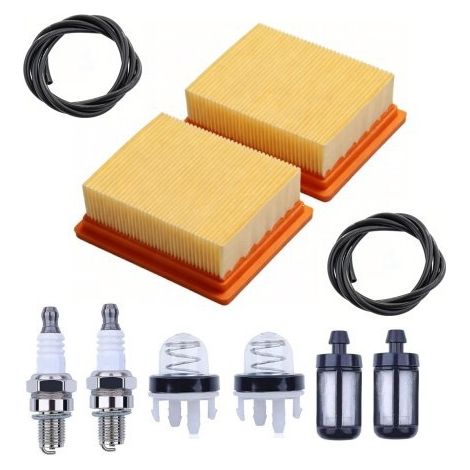 BR800 air and fuel filter spark plug compatible with Stihl BR800C and BR800X Magnum blower (1/2)