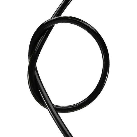 Tuyau d'air pneumatique noir de 4 x 6 mm de diamètre extérieur (1/5)