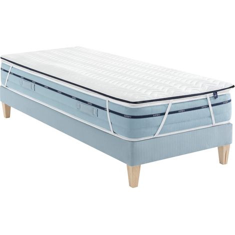 Surmatelas mémoire de forme 80x200 5 cm Someo Songe (1/4)