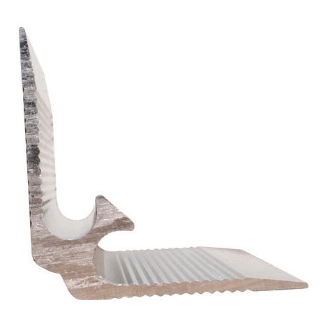 ONDEE ZEN - Profilé panneau mural d'angle intérieur Chromé 4mm (1/4)