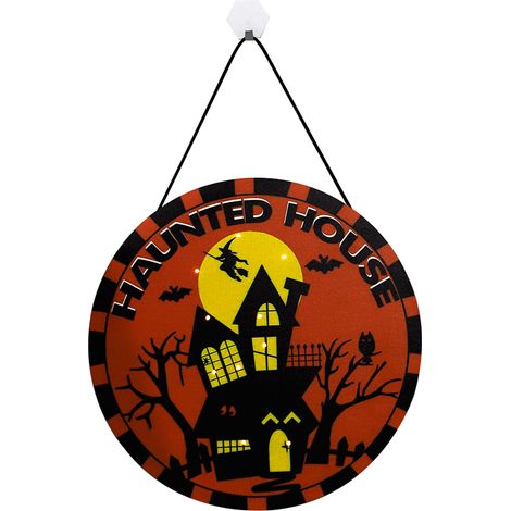 Lanterne LED suspendue pour Halloween et décoration de scène de fête de fantômes - Artisanat 9 jm01386 9 jm01386 (1/5)