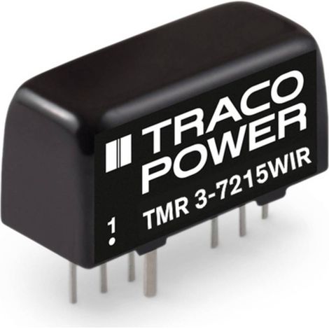 TracoPower TMR 3-4811WIR Convertitore DC/DC da circuito stampato 48 V/DC 600 mA 3 W Num. uscite: 1 x Contenuto 1 pz. (1/2)