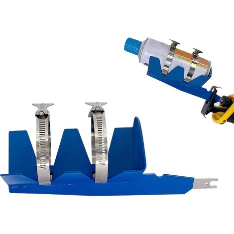 Secoueur Pour Bombes De Peinture Aérosol,Avec Courroies Double Fixées Acier Inoxydable Fournitures De Jardin - Scies Alternatives Secoueur De Peinture - Pour Sauces, Intérieur, Garage, Maison, (1/5)