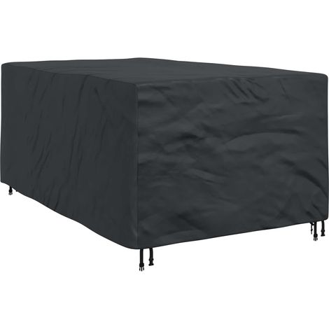 Funda para muebles Liso Negro 143 x 225 x 90 cm 420D vidaXL