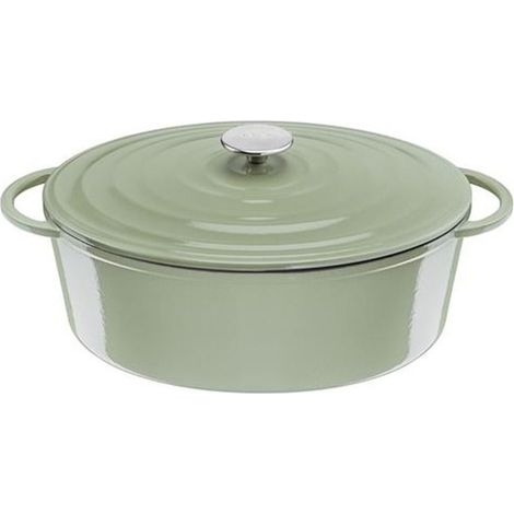 Cocotte Tefal TEFAL LOV Cocotte ovalada 34 cm Verde E2580604 (1/5)