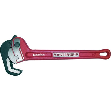 Llave para tubo mastergrip diferentes medidas                                                     10" y Ø1/4" - 1"1/2