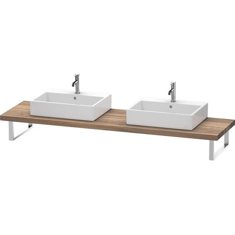 Duravit UNIVERSAL consolle 550xbis 800x45mm noce naturale