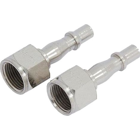 Neilsen 2pc Air Line Bayonet Fittings Hose Compressor Connector 3/8" BSP Female