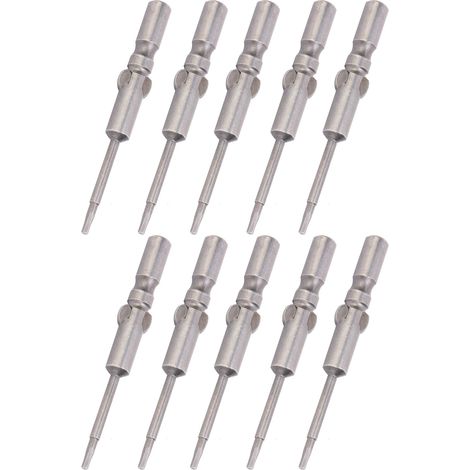 1.5mm internal hex screwdriver bit, hardened electric screwdriver bit with magnetic tip, 802 (sold in packs of 10, shipped in plastic box). (1/5)