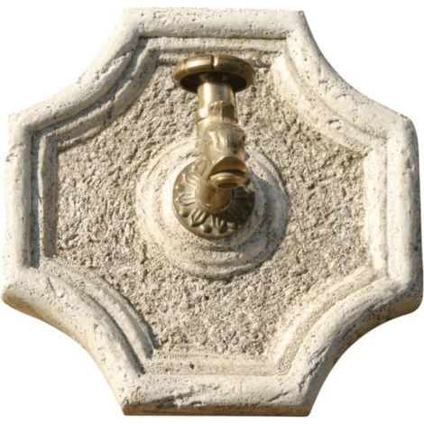 Rosace Décorative pour Robinet Extérieur Chypre