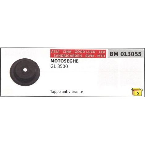 Tappo antivibrante ASIA per motosega GL 3500 GL3500 013055