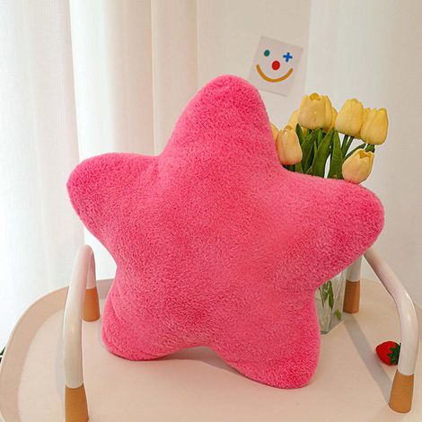 Coussin Étoile - Rembourrage Coton - Pour Chambre Enfant Canapé Fauteuil - Disponible en 30 cm 40 cm 50 cm 60 cm - 1 Pièce (1/4)