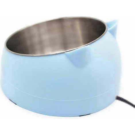 Gamelle chauffante pour chats et chiens, gamelle thermique pour chiens et chats, gamelle chauffante pour l'eau et la nourriture des chiots (1/5)