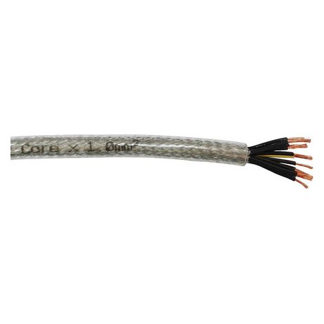 Câble de contrôle SY 12 x 1 mm², Blindé, en Chlorure de polyvinyle PVC ( Prix pour Bobine de 50 Mètres )