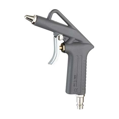 PISTOLA SOFFIAGGIO AC CORTA ATTACCO RAPIDO EFFE - ALLUMINIO NICHELATO- 2 pezzi