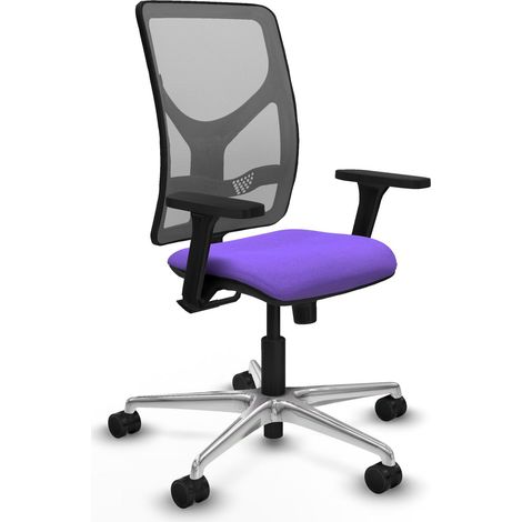 Chaise de bureau piqueras y crespo Sila Motilla noir mousse haute densité (1/2)
